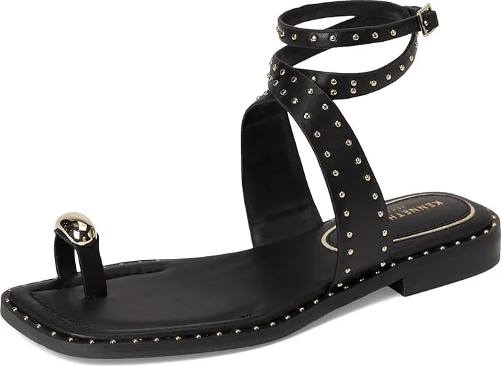 Kenneth Cole New York Ravenn Women's Wedge Shoes Black : 6 M, Leather - Image 5