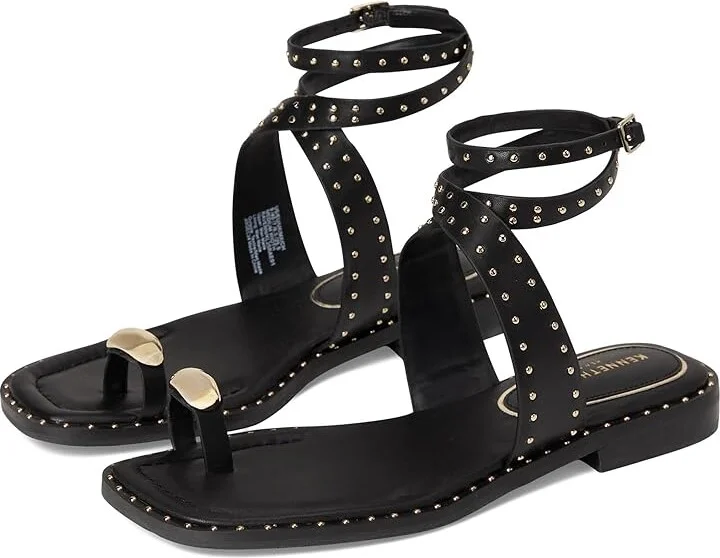 Kenneth Cole New York Ravenn Women's Wedge Shoes Black : 6 M, Leather