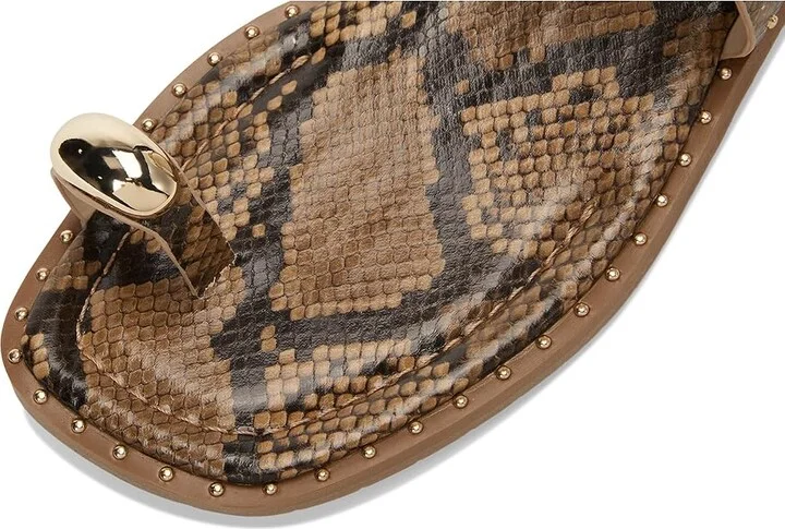 Kenneth Cole New York Ravenn Women's Wedge Shoes Sand Snake : 8 M, Leather - Image 2