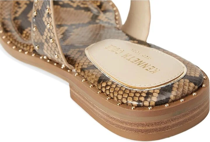 Kenneth Cole New York Ravenn Women's Wedge Shoes Sand Snake : 8 M, Leather - Image 7