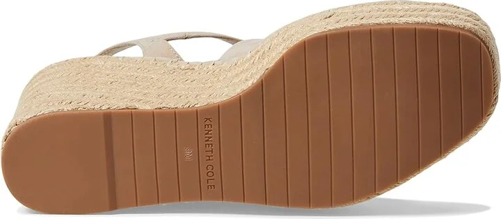 Kenneth Cole New York Solace Women's Sandals Almond Suede : 10 M, Leather/Rubber - Image 3