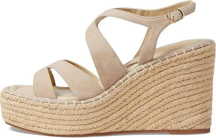 Kenneth Cole New York Solace Women's Sandals Almond Suede : 10 M, Leather/Rubber - Image 5