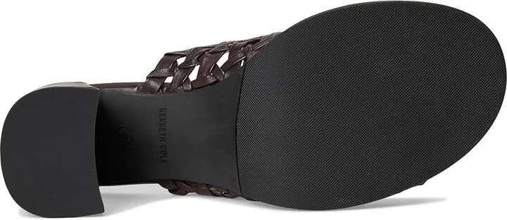 Kenneth Cole New York Solara Women's Wedge Shoes Dark Brown Leather : 7 M, Synthetic - Image 3