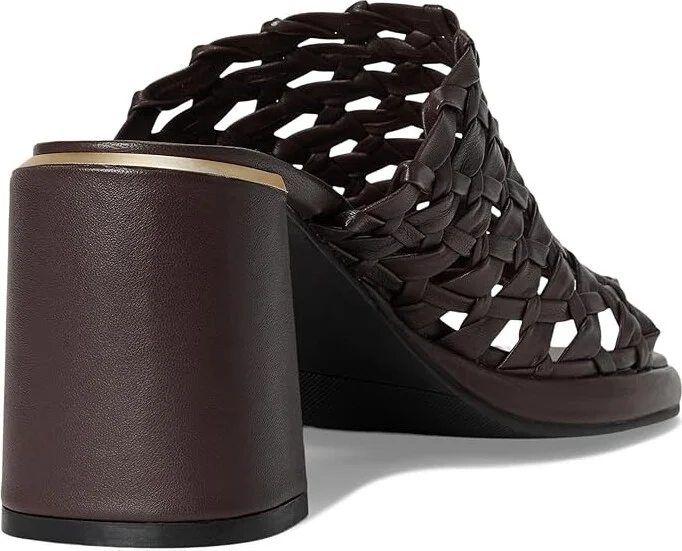 Kenneth Cole New York Solara Women's Wedge Shoes Dark Brown Leather : 7 M, Synthetic - Image 4