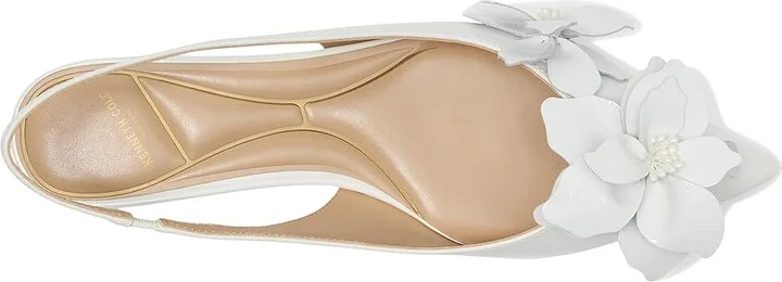 Kenneth Cole New York Tayla Women's Shoes White Patent : 9.5 M, Leather - Image 2