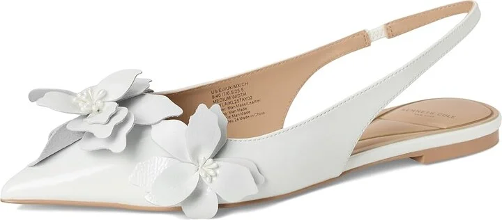 Kenneth Cole New York Tayla Women's Shoes White Patent : 9.5 M, Leather - Image 5