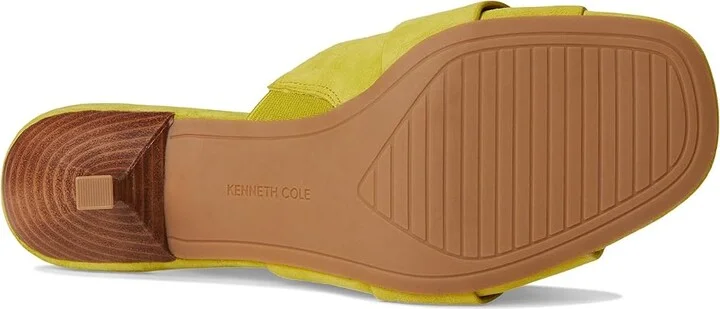 Kenneth Cole New York Valentina Women's Dress Sandals Chartreuse Suede : 6.5 M, Leather - Image 3