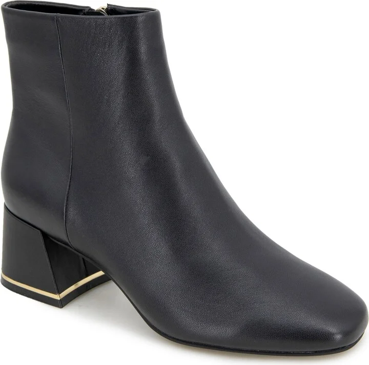 Kenneth Cole New York Women's Alec Block Heel Ankle Booties