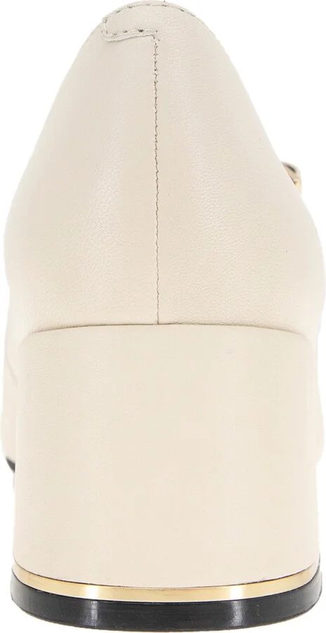 Kenneth Cole New York Women's Alec Block Heel Mary Jane Pumps - White/Black - Image 3