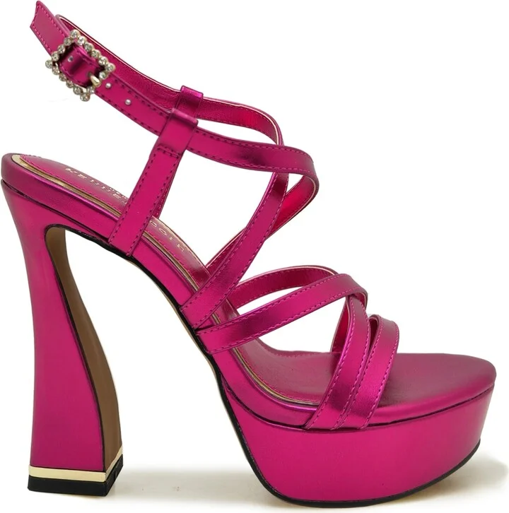 Kenneth Cole New York Women's Allen Strappy Platform Sandals - Image 7