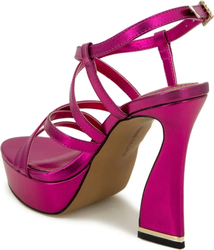 Kenneth Cole New York Women's Allen Strappy Platform Sandals - Image 11