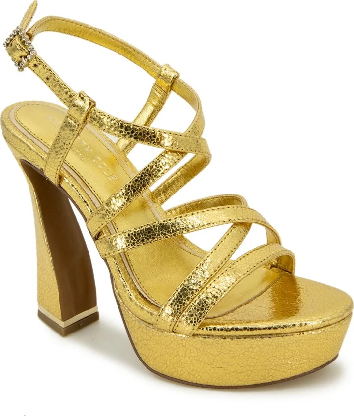 Kenneth Cole New York Women's Allen Strappy Platform Sandals