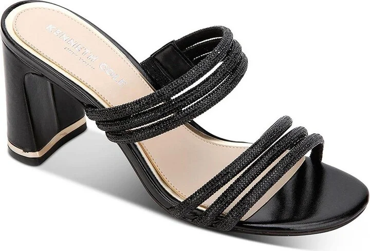 Kenneth Cole New York Women's Amelia Flare Jewel Heeled Sandal