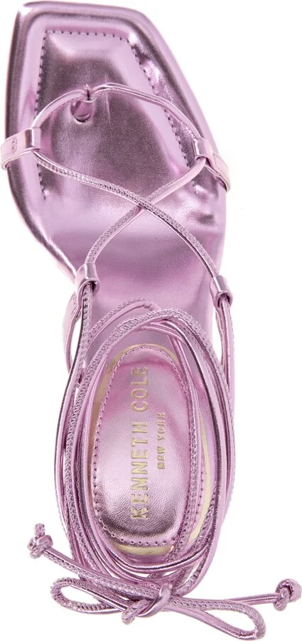 Kenneth Cole New York Women's Belinda Dress Sandals - Lavender- Polyester, Textile - Image 4