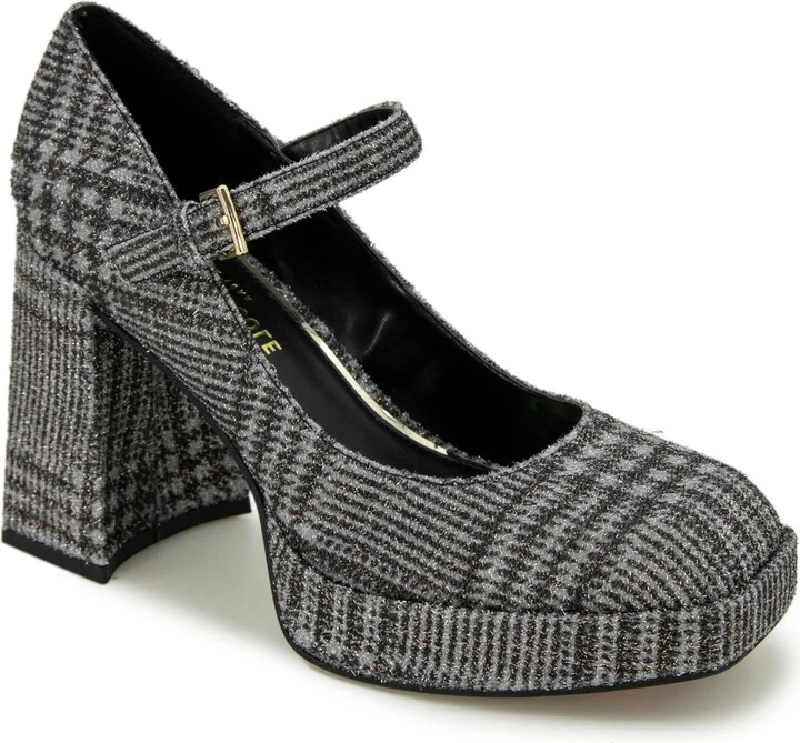 Kenneth Cole New York Women's Brynne Platform Pumps - Black, Silver