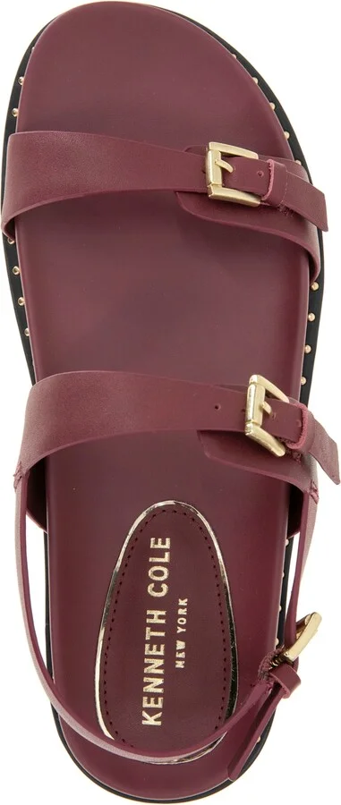 Kenneth Cole New York Women's Drinity Round Toe Flat Sandals - Image 4