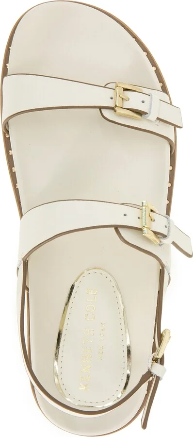 Kenneth Cole New York Women's Drinity Round Toe Flat Sandals - Image 8