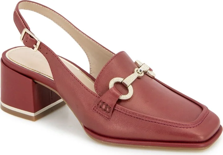 Kenneth Cole New York Women's Elina Block Heel Loafers