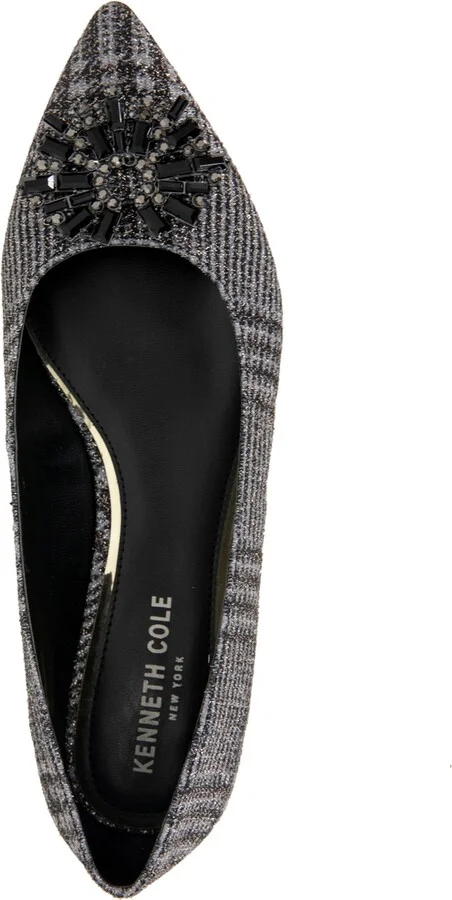 Kenneth Cole New York Women's Gaya Starburst Flats - Black, Silver - Image 4