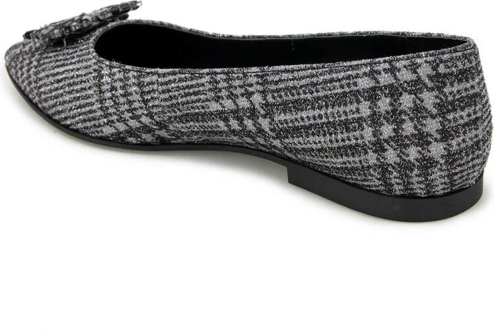 Kenneth Cole New York Women's Gaya Starburst Flats - Black, Silver - Image 6