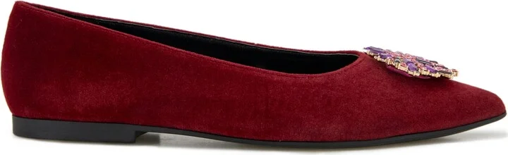 Kenneth Cole New York Women's Gaya Starburst Flats - Black, Silver - Image 7