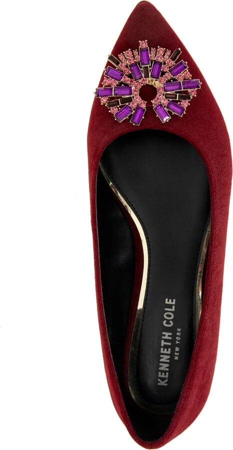 Kenneth Cole New York Women's Gaya Starburst Flats - Black, Silver - Image 9