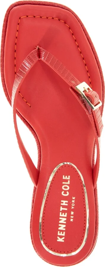 Kenneth Cole New York Women's Gillie Kitten Heel Sandals - Image 4