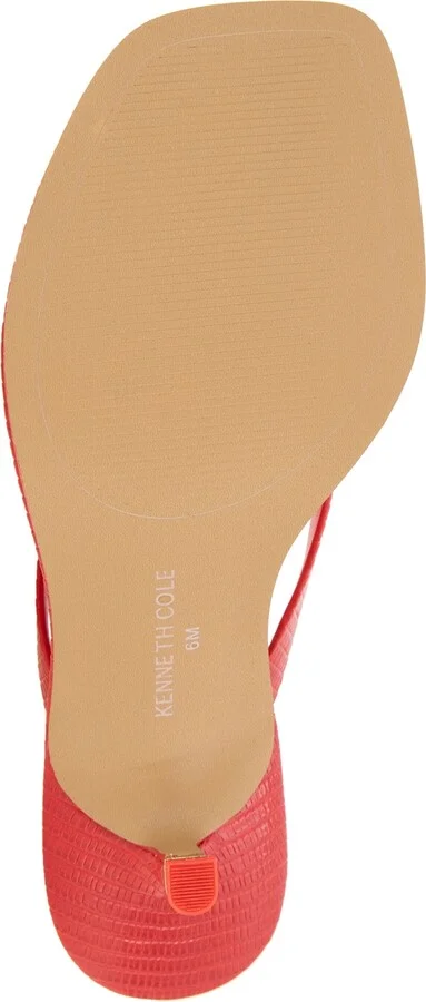 Kenneth Cole New York Women's Gillie Kitten Heel Sandals - Image 5