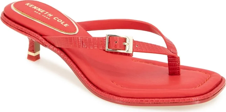 Kenneth Cole New York Women's Gillie Kitten Heel Sandals