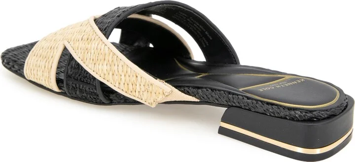 Kenneth Cole New York Women's Issa Square Toe Flat Sandals - Image 11