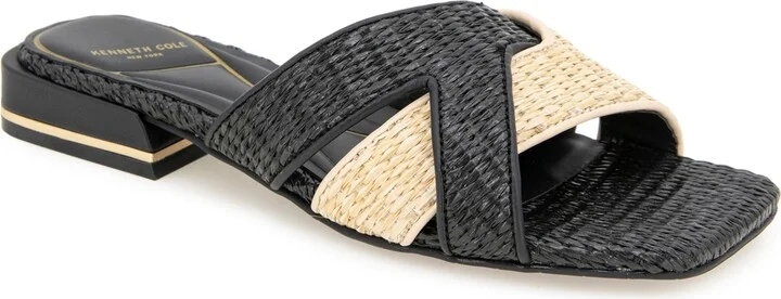 Natural,black Raffia