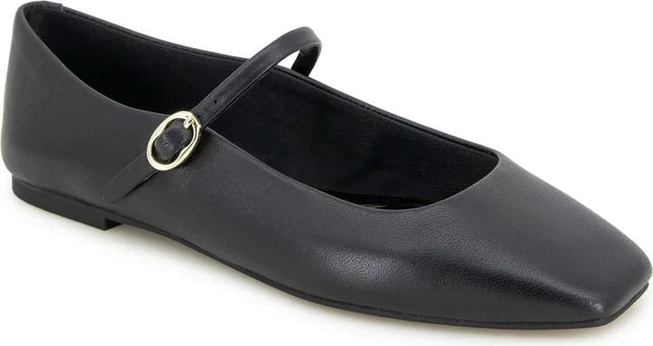 Kenneth Cole New York Women's Jasper Square Toe Ballet Flats