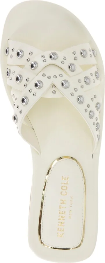 Kenneth Cole New York Women's Jula Stud Slip On Flat Sandals - Image 4