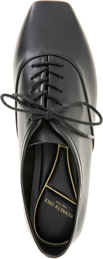 Kenneth Cole New York Women's Justice Square Toe Lace Up Flats - Image 4