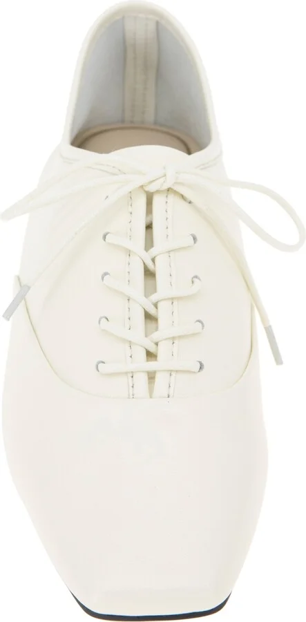 Kenneth Cole New York Women's Justice Square Toe Lace Up Flats - Image 11