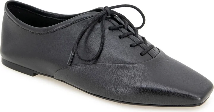 Kenneth Cole New York Women's Justice Square Toe Lace Up Flats
