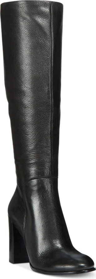 Kenneth Cole New York Women's Justin Block-Heel Tall Knee High Boots