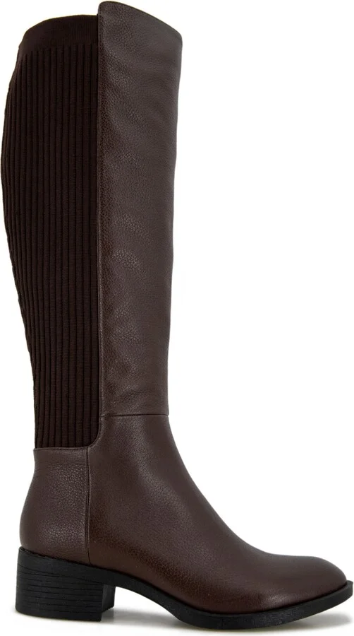 Kenneth Cole New York Women's Levon Wide Shaft Tall Knee High Boots - Extended Widths - Image 7