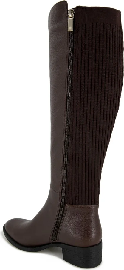 Kenneth Cole New York Women's Levon Wide Shaft Tall Knee High Boots - Extended Widths - Image 11