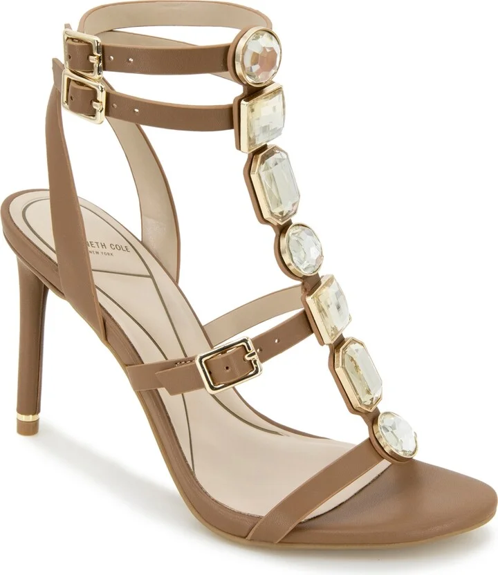 Kenneth Cole New York Women's Lilath Almond Toe Dress Sandals