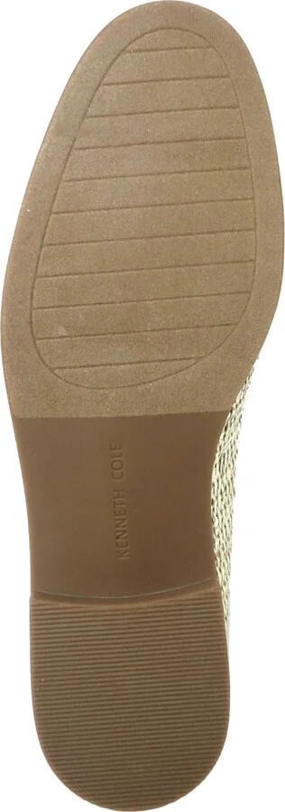 Kenneth Cole New York Women's Linda Bit Raffia Loafers - Natural, Navy - Image 10