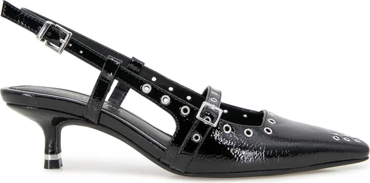 Kenneth Cole New York Women's Martha Eyelet Kitten Heel Pumps - Image 2