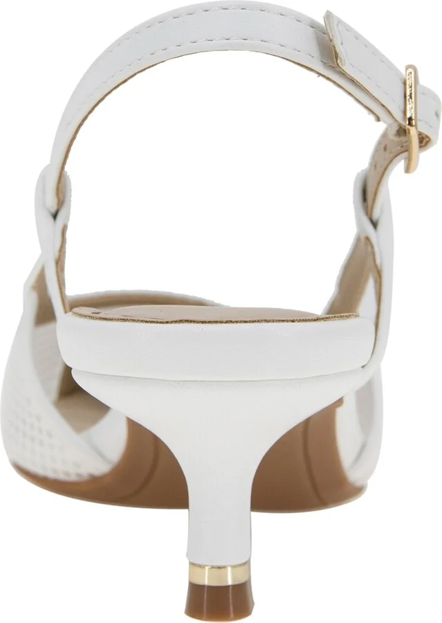 Kenneth Cole New York Women's Martha Mesh Kitten Heel Pumps - Image 3