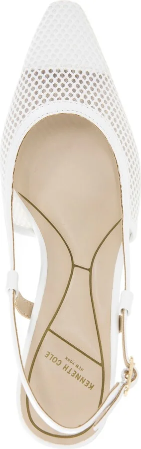 Kenneth Cole New York Women's Martha Mesh Kitten Heel Pumps - Image 4