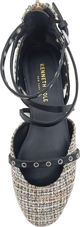 Kenneth Cole New York Women's Mason Strappy Flats - Black/Tan - Image 6