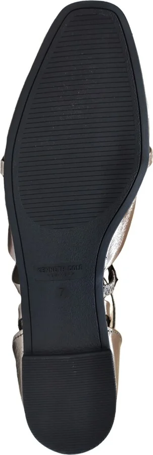 Kenneth Cole New York Women's Mason Strappy Flats - Black/Tan - Image 10