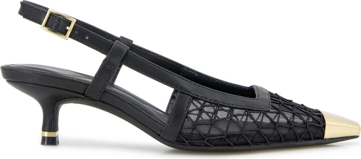 Kenneth Cole New York Women's Maxine Metal Toe Pumps - Image 2