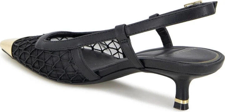 Kenneth Cole New York Women's Maxine Metal Toe Pumps - Image 6