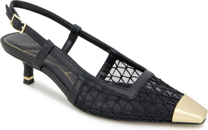 Kenneth Cole New York Women's Maxine Metal Toe Pumps