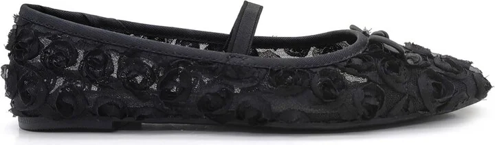 Kenneth Cole New York Women's Myra Mesh Square Toe Ballet Flats - Image 6